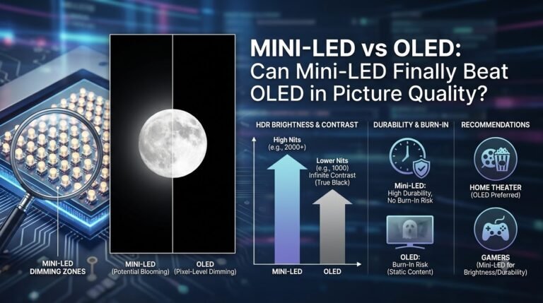 Mini LED vs OLE