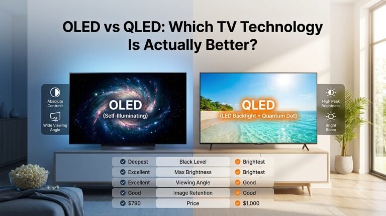 OLED vs QLED: Which TV Technology Is Actually Better